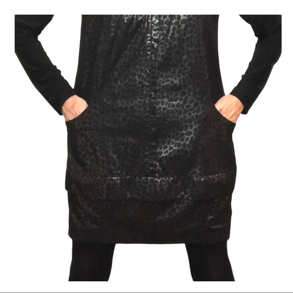 💚 Suede Leather Silk Dress Mei gui bangni - Picture 3 of 17